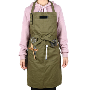 CHANGRONG Custom Mens Women Adjustable Kitchen Cooking Aprons