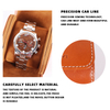  Luxury Genuine Leather Watch Case Single Watch Box for Men and Women