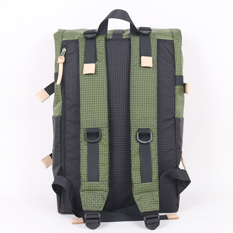 Rcycled Top Roll Travel Backpack 