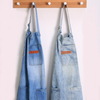 CHANGRONG Custom Washed Denim Chef Baking Apron 