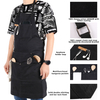 CHANGRONG Custom Adjustable Cotton Kitchen Apron 