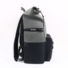 Custom Leather Top Roll Backpack Waterproof