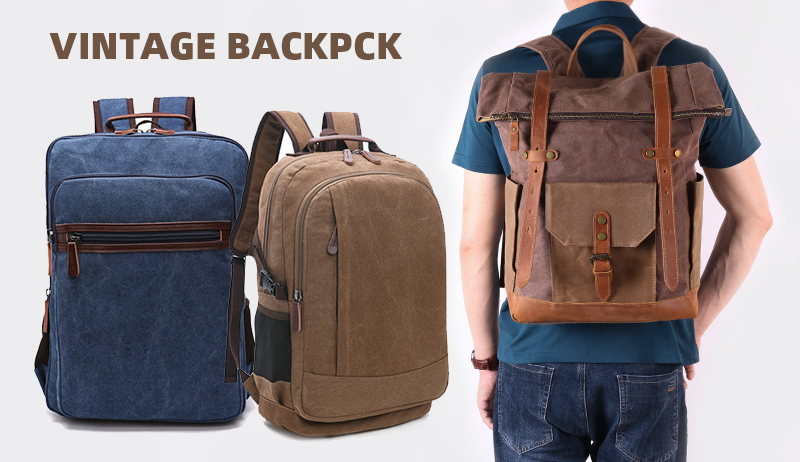 canvas backpack 