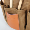 Waxed Canvas Garden Tools Bucket Bags