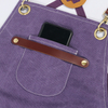 CHANGRONG Custom purple MultiFunctional Work Apron 