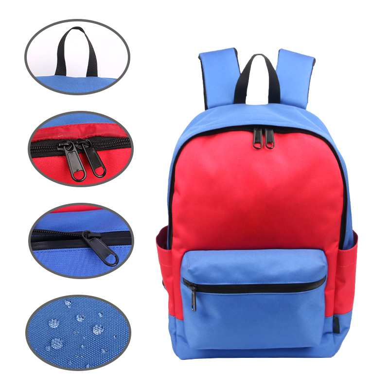 Casual Style Lightweight Canvas Backpack School Bag 7