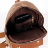  Heavy Duty Waxed Canvas Shoulder Sling Backpack