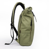 Recycled Rpet Canvas Roll Top Backpack