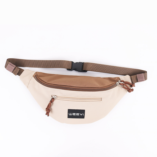 Recycled Fanny Pack Belt Bag for Women with Adjustable Straps