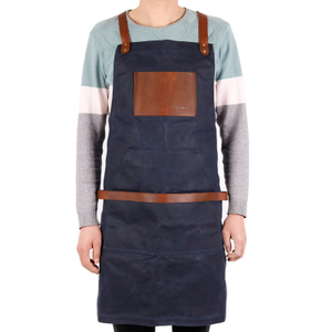 CHANGRONG Custom Heavy Duty Waxed Canvas Apron