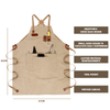 CHANGRONG Custom Canvas Woodworking Work Shop Apron