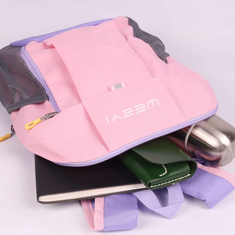 Small Pink Girls Kids School Backpack