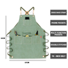 CHANGRONG Custom Heavy Duty Multi-function Work Apron 