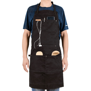 CHANGRONG Custom Adjustable Cotton Kitchen Apron 