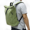 Recycled Rpet Canvas Roll Top Backpack