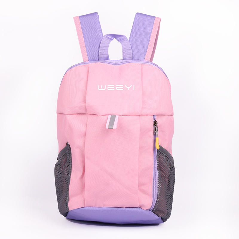 Small Pink Girls Kids School Backpack